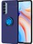 Oppo Reno 4 Pro 4g Ultra Koruma Sağlayan Stant Özellikli Yüzüklü Ravel Silikon Kılıf 1