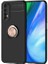 Realme 7 Ultra Koruma Sağlayan Stant Özellikli Yüzüklü Ravel Silikon Kılıf 1