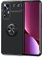Xiaomi Mi 12 Lite Ultra Koruma Sağlayan Stant Özellikli Yüzüklü Ravel Silikon Kılıf 1