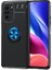 Xiaomi Mi 11i Ultra Koruma Sağlayan Stant Özellikli Yüzüklü Ravel Silikon Kılıf 1