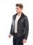 Saremod Kürk Yaka Erkek Deri Mont 4