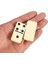 Büyük Boy Domino Oyun Seti Seramik Çantalı 4 x 2 x 1 cm 2