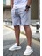Gri Erkek Regular Fit Şort 4842 2