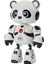 Işıklı  Konuşan Hareketli Eğitici Oyuncak Robotu Panda Robot 4