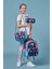 Kids Lacivert Pembe Kedili Paten Desenli 3'lü Okul Çanta Seti SET0123658 2