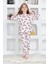 Kapi Kids Kız Çocuk Sevimli Ayıcık Baskılı Pijama Takımı 1-11 Yaş 4924-26 2