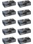 Powergrip Ekstra Kalın Siyah Nitril Eldiven (L) 50 Adet x 10 Paket 1