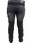 Motosiklet Pantolonu Likralı Esnek Kumaş Korumalı Kevlar Kot Motor Pantolon Jean Siyah 3