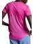 Miler Dri Fit Tee Sırt Hava Panelli Koşu Spor Antrenman Tişörtü Fuşya 2