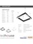 Kare Linear Modern LED Avize Simit Lineer Armatür 60CM 2