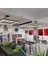 Kare Linear Modern LED Avize Simit Lineer Armatür 60CM 4
