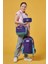 Kids Rainbow Fermuarlı Mor 3’lü Okul Çanta Seti SET0123662 2