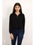 Sıyah Gabria Bel Bağlamalı Bluz 1