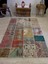 El Yapımı Patchwork Elegan Tasarım Halı 162 x 232 cm 4007 2