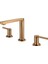 Bold 3 Delıklı Lavabo Bataryası - Altın 1