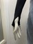 Siyah Darkalıp Parmak Geçmeli Spor Body Crop Bluz 3