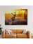 Geyik Gün Batımı Dekoratif Kanvas Tablo 1120 2