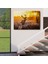 Geyik Gün Batımı Dekoratif Kanvas Tablo 1120 5