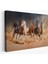 Koşan Atlar Dekoratif Kanvas Tablo 1126 1