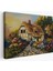 Bahçeli Orman Evi Yağlıboya Dekoratif Kanvas Duvar TABLOSU-3447 1