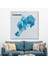Afyonkarahisar Ili ve Ilçeler Haritası Dekoratif Kanvas Tablo 1252 2