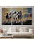 Koşan Atlar Dekoratif Duvar TABLOSU-3670 3