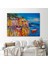 Deniz De Tekneler Yağlıboya Görünüm Dekoratif Kanvas Duvar TABLOSU-3457 2