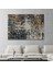 Soyut Geometrik Dekoratif Kanvas Duvar TABLOSU-3658 2