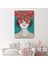 Çiçekler Saçan Optimist Kadın TABLOSU-6269 2