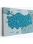 Türkiye Haritası Kanvas Tablo Il ve Ilçeli Ayrıntılı Eğitici Komşulu Tablo 3003 1