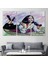 Silahlı Gangster Kız Pop Art Dekoratif Duvar TABLOSU-3530 3