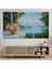 Yaz Deniz Manzarası Yağlıboya Görünüm Dekoratif Kanvas Duvar TABLOSU-3498 3