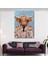 Pembe Ceketli Boğa Duvar TABLOSU-6350 2