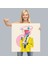 Çizgi Roman Kahramanı Kahvesini Yudumluyor Pop Art Kanvas TABLO-5066 3