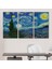 Vincent Van Gogh, Yıldızlı Gece Kanvas TABLOSU-5165 3
