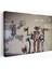 Bansky Grafitiyi Arayan Polisler Kanvas TABLO-5018 1