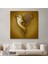 Kanvastablo, Aşk Sanatı Altın Duvar Dekoru, Altın Efektli 3D Kanvas TABLO-5367 2