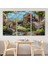 Avrupa Ev Manzarası Dekoratif Kanvas Duvar TABLOSU-3734 3