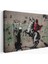 Banksy Napolyon Geçişi Alpler Kanvas TABLOSU-5094 1
