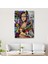 Renkli Mona Lisa Banksy Kanvas Tablo, Sokak Sanatı, Pop ART-5306 2