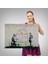 Bansky Çocuğun Çizdiği Evin Kapısını Kapatan Adam Kanvas TABLO-5019 4