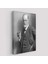 Sigmund Freud Elinde Puro ile Siyah Beyaz Fotoğrafı Kanvas TABLO-5238 1
