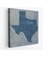 Amerika Teksas Haritası Kanvas TABLO-5895 1