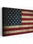 Amerika Birleşik Devletleri Bayrağı Rustik Kanvas TABLO-5412 1