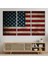 Amerika Birleşik Devletleri Bayrağı Rustik Kanvas TABLO-5412 3