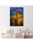 Moskova Parkta Gece Manzarası Kanvas TABLO-5986 2