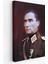Atatürk Portre Tablosu Mustafa Kemal Atatürk Dikdörtgen Dekoratif Kanvas Tablo-Cp-67 1
