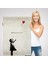 Banksy Kırmızı Balonlu Kız Dekoratif Modern Kanvas TABLO-4962 3