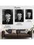 Atatürk Portre Tablosu Mustafa Kemal Atatürk Dikdörtgen Dekoratif Kanvas Tablo-Cj-60 5