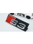 S3 Gümüş Kırmızı 3D Ön Panjur Logo Audi Ile Uyumlu 4